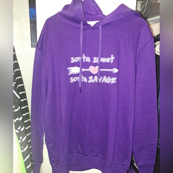 Tops - Hoodie XL Purple